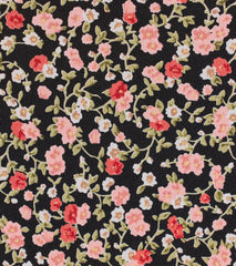 Sweet Flair High Slit Ditsy Floral Knit Midi Dress