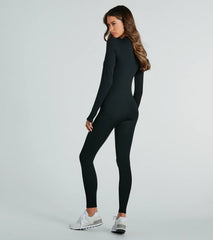 Latest And Greatest Seamless Zip-Up Catsuit