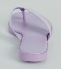 Cute Trendsetter Thong Strap Faux Leather Sandals