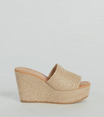 Sunshine Chic Espadrille Wedges