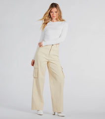 Smooth Classic Long Sleeve Crop Top