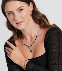 Radiate Bold Necklace And Earrings Set
