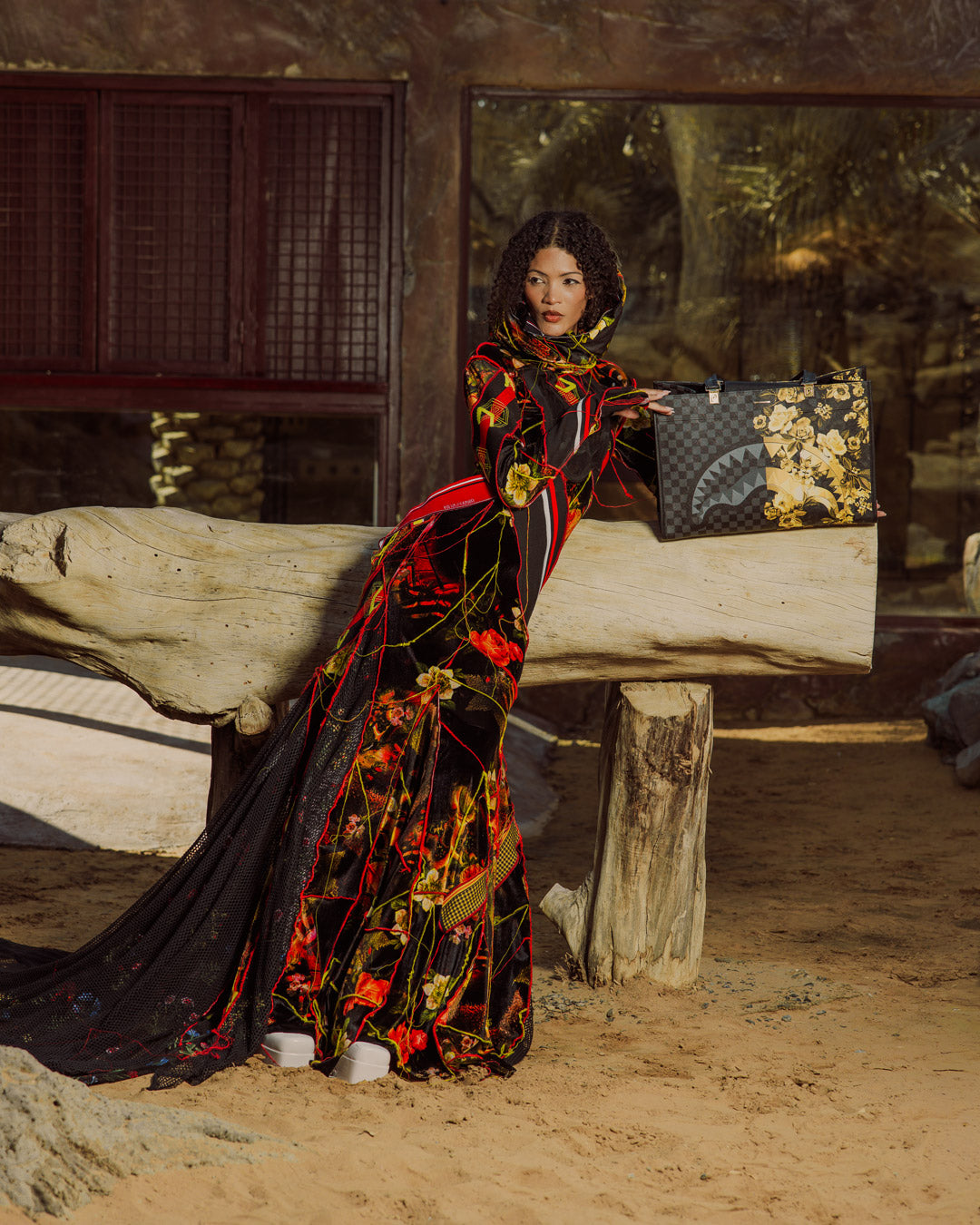 BILLIONAIRE BLOOM TORTUGA TOTE