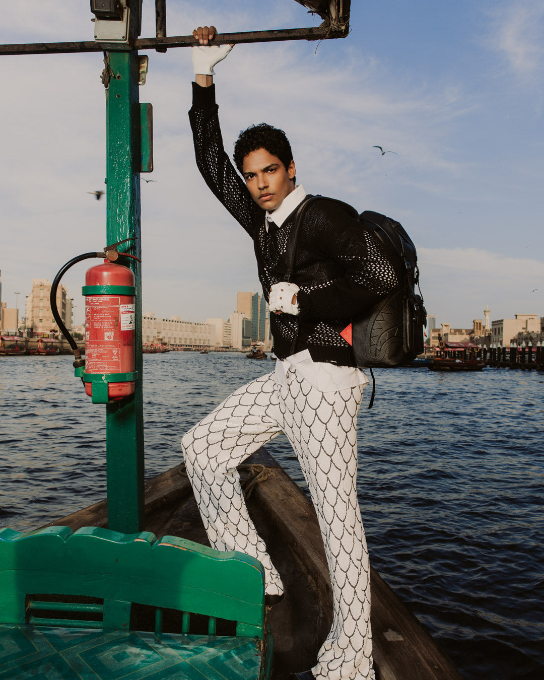 GOLD BRICK DRIP HILLS BACKPACK