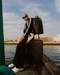 GOLD BRICK DRIP FULL-SIZE LUGGAGE