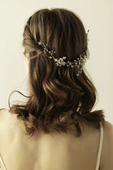 Rhinestone Flower Bridal Tiara