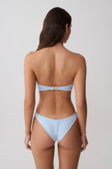 Clover Brazilian Bikini Bottom - Pale Blue